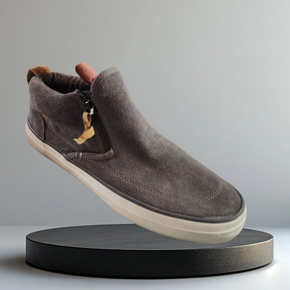 Sperry Topsider Zip Up Sneaker Womans Size 8.5 Grey - Picture 6 of 16